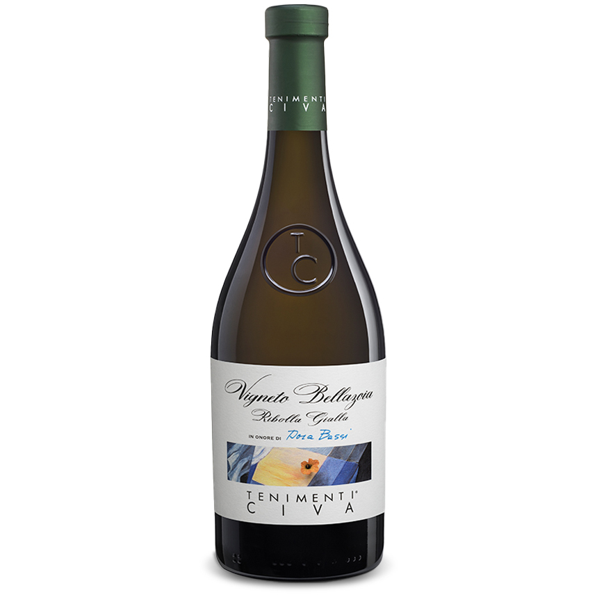 Tenimenti Civa Ribolla Gialla Vigneto Bellazoia Dora Bassi Friuli Colli Orientali